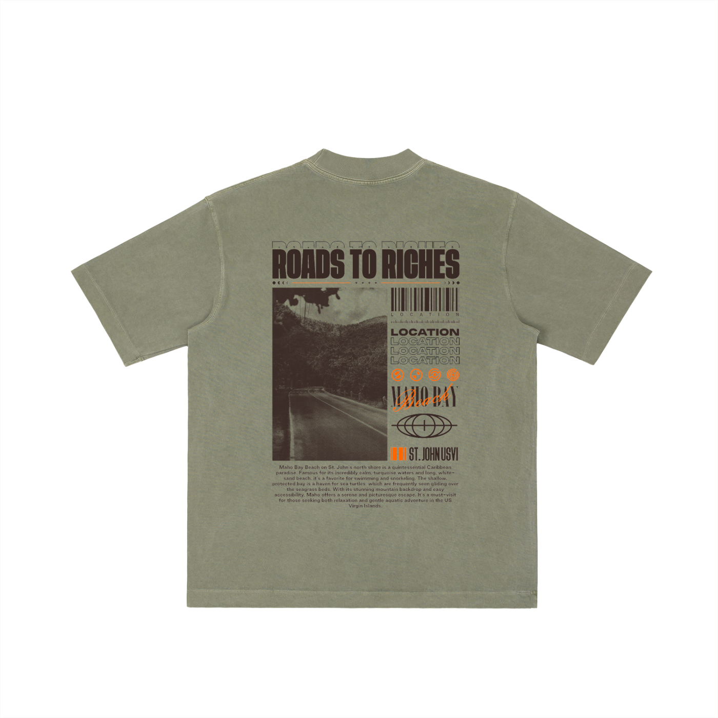 MAHO BAY (Oversized Tee)